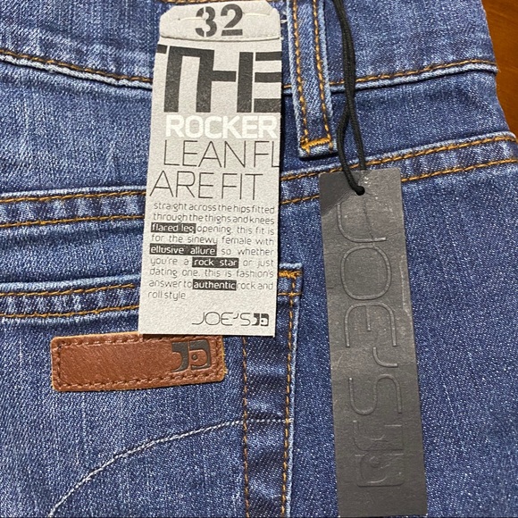 NWT💋Joe’s Jeans The Rocker Lean Fit Flares sz 32 - Picture 2 of 8